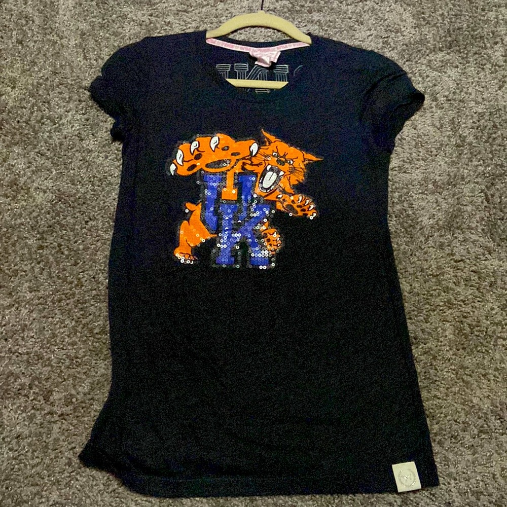 Kentucky sequin tee Victoria secret pink